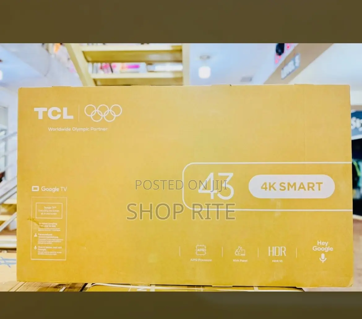 TCL 43 Inches 4K Original Color Display TVs