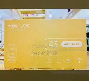 TCL 43 Inches 4K Original Color Display TVs