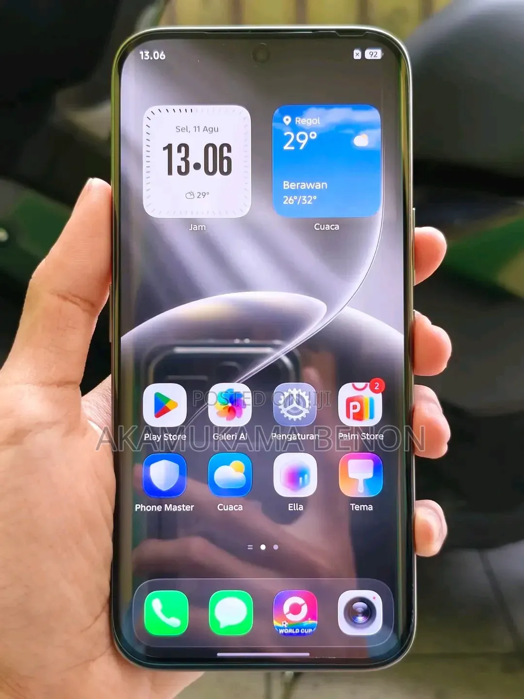 New Tecno Camon 50 256 GB Gray