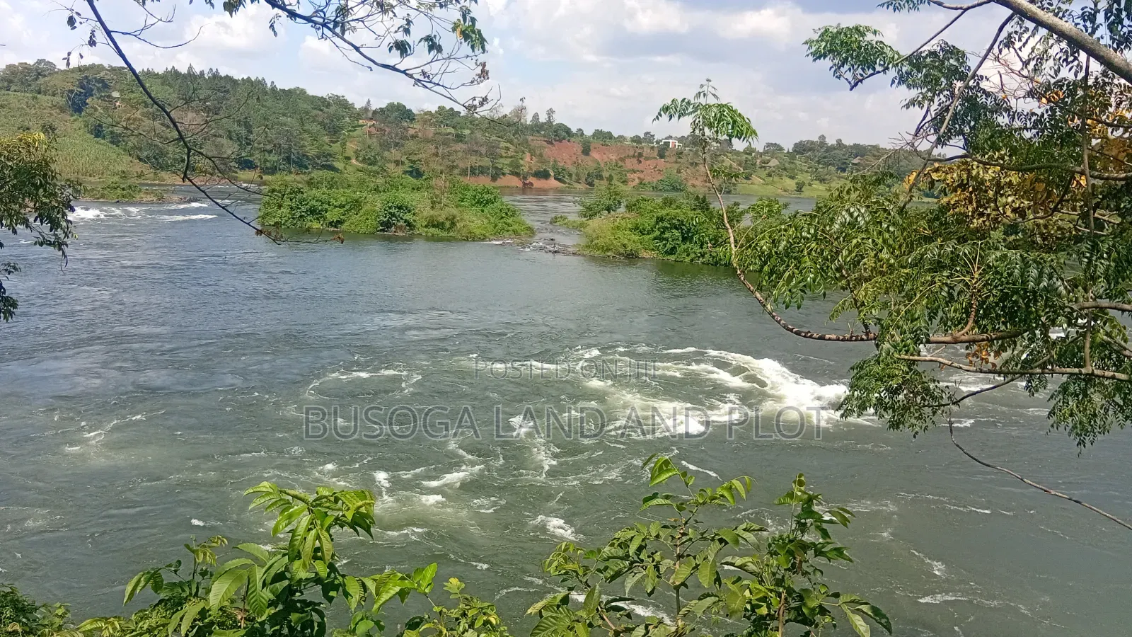 3 Acres Touching R.Nile With Cottage & Borehole , Njeru Municipality