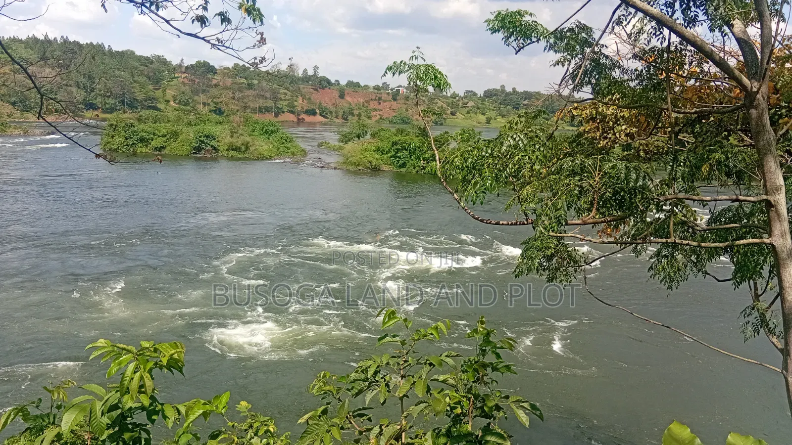 3 Acres Touching R.Nile With Cottage & Borehole , Njeru Municipality