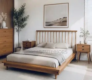 Soft Oak Sanctuary Light Wood, Spindle Headboard