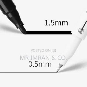 Black Permanent Twin Marker