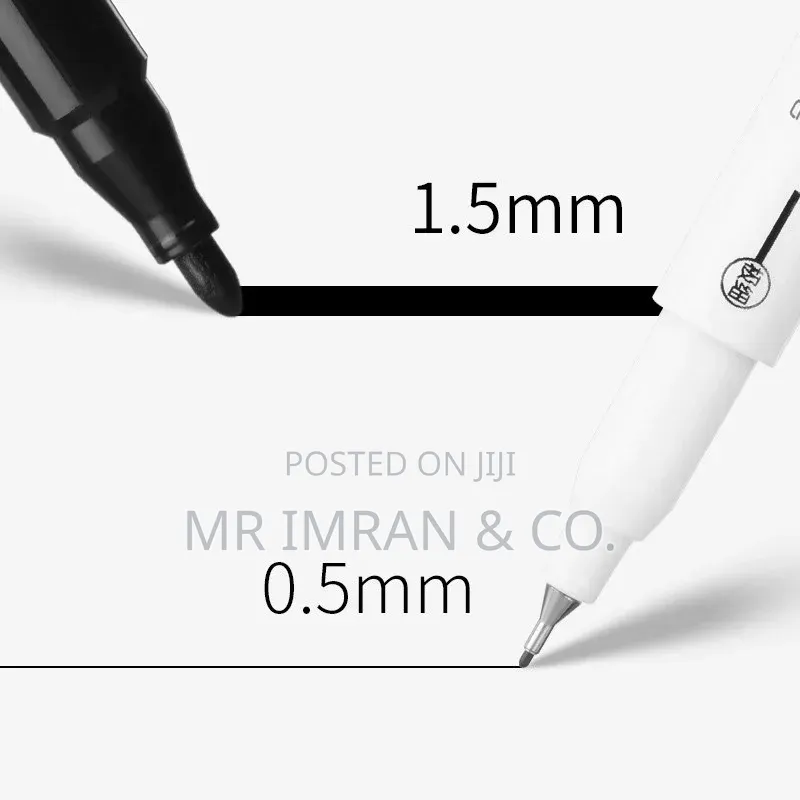 Black Permanent Twin Marker