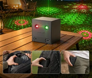 Rechargeable Mini R/G Laser Party Light