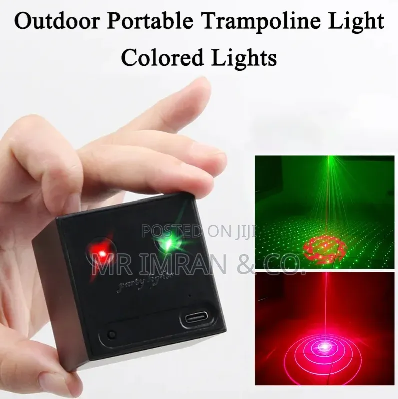 Rechargeable Mini R/G Laser Party Light