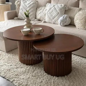 Brown Wooden Center Table | Modern Coffee Table