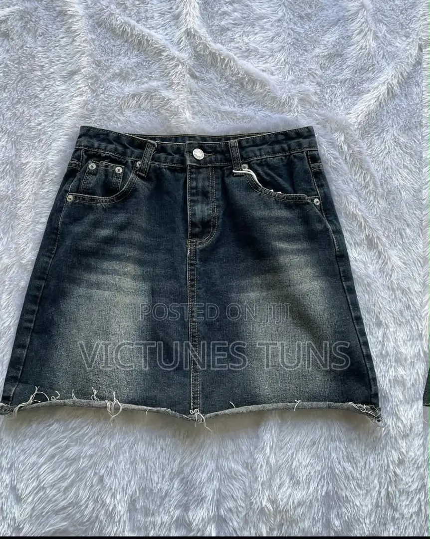 Short Jean Skirts (Denim Skirt)