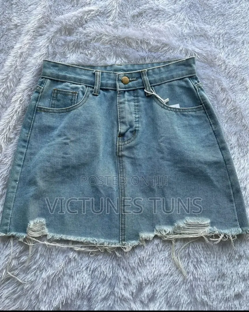 Short Jean Skirts (Denim Skirt)