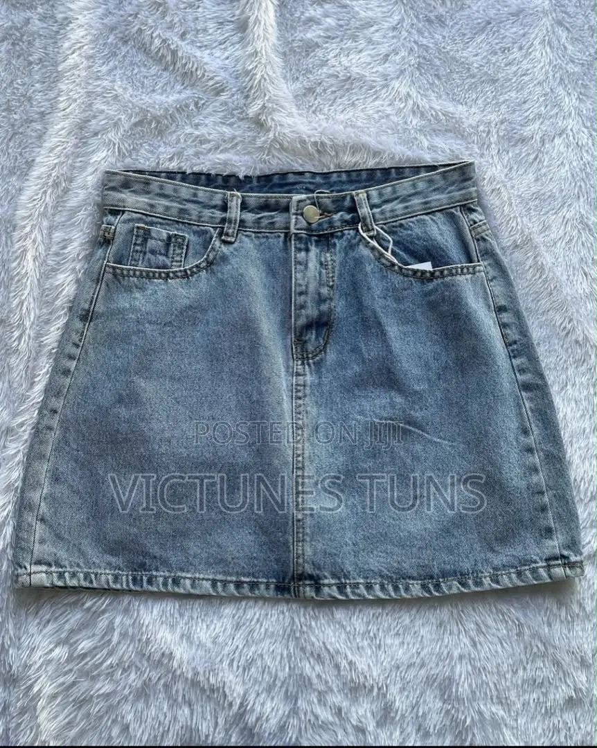 Short Jean Skirts (Denim Skirt)