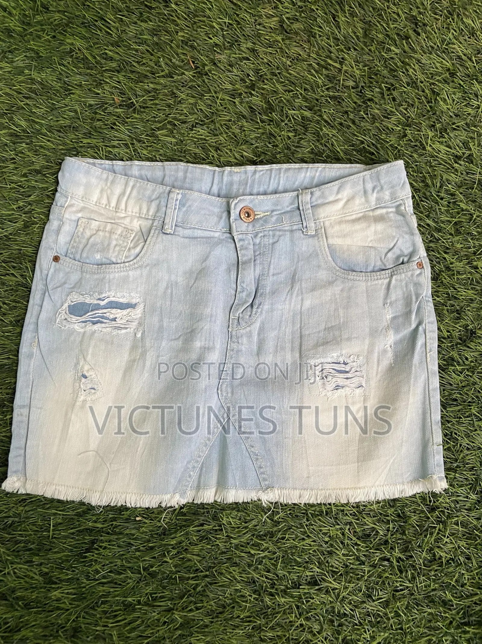 Short Jean Skirts (Denim Skirt)