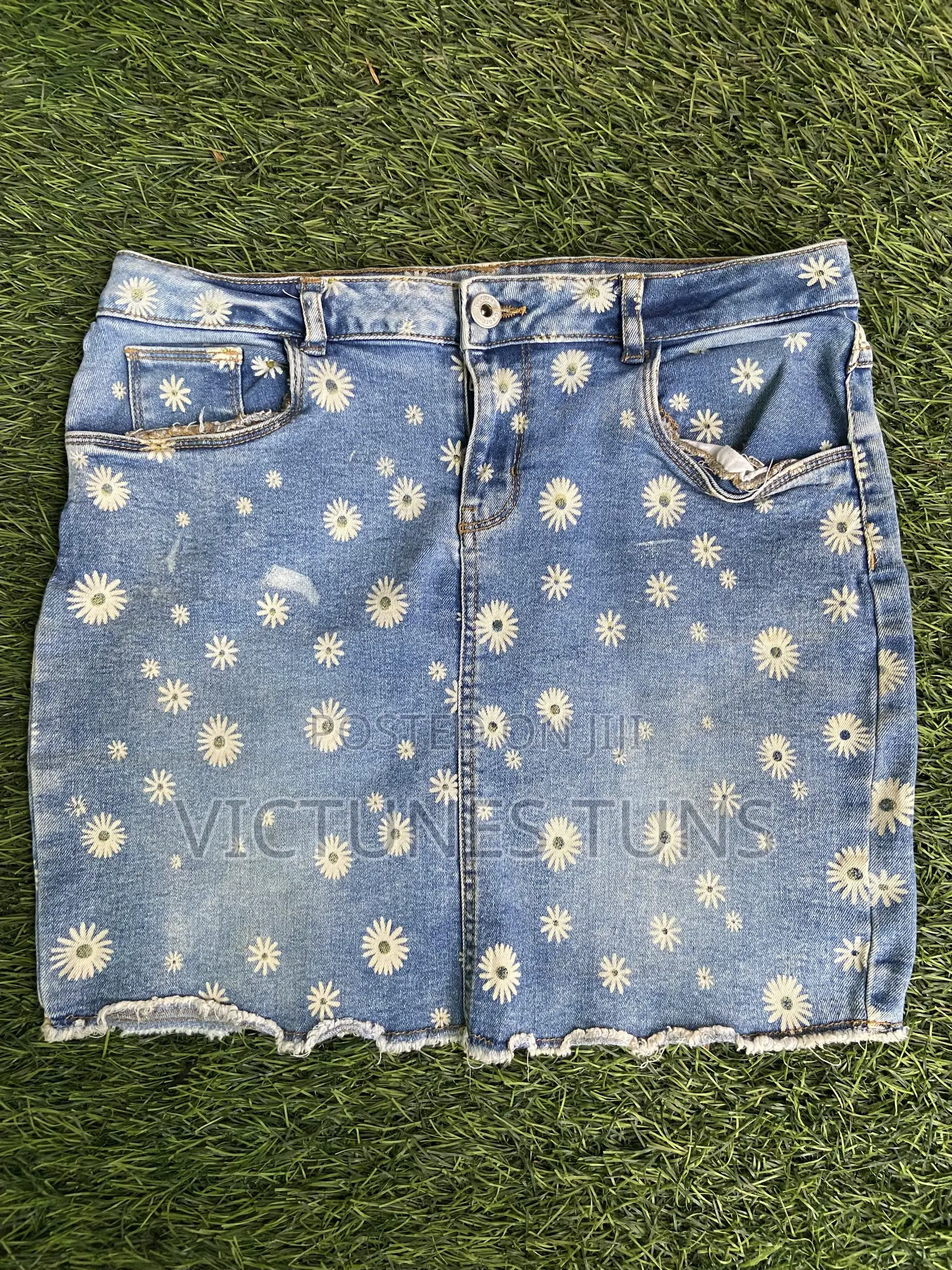 Short Jean Skirts (Denim Skirt)
