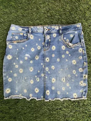 Short Jean Skirts (Denim Skirt)