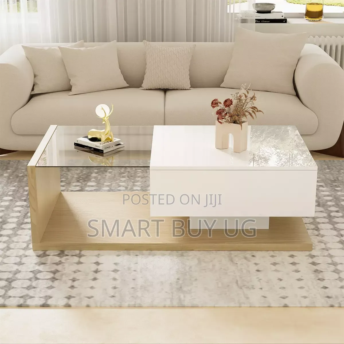 Centre Table With Storage | Modern Coffee Table