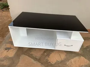 Two-Tier Center Table With Storage | Coffee Table