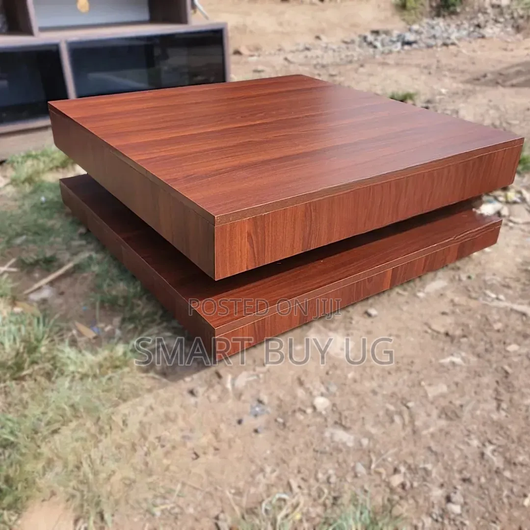 Modern Center Table With Shelves | Living Room