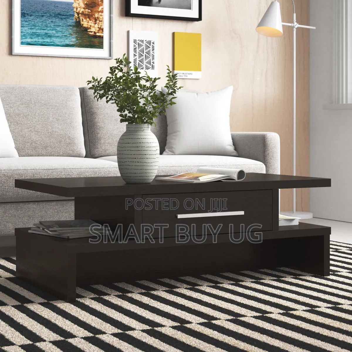 Solid Wood Center Table | Modern Living Room Table