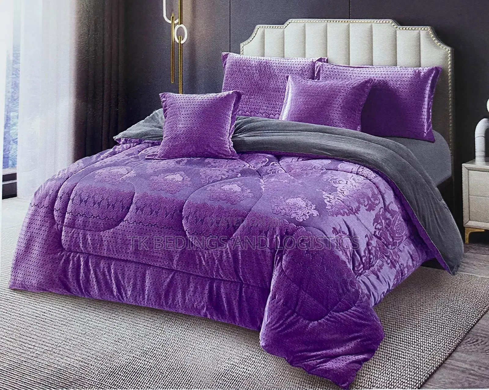 Smooth 6 Piece Bed Cover