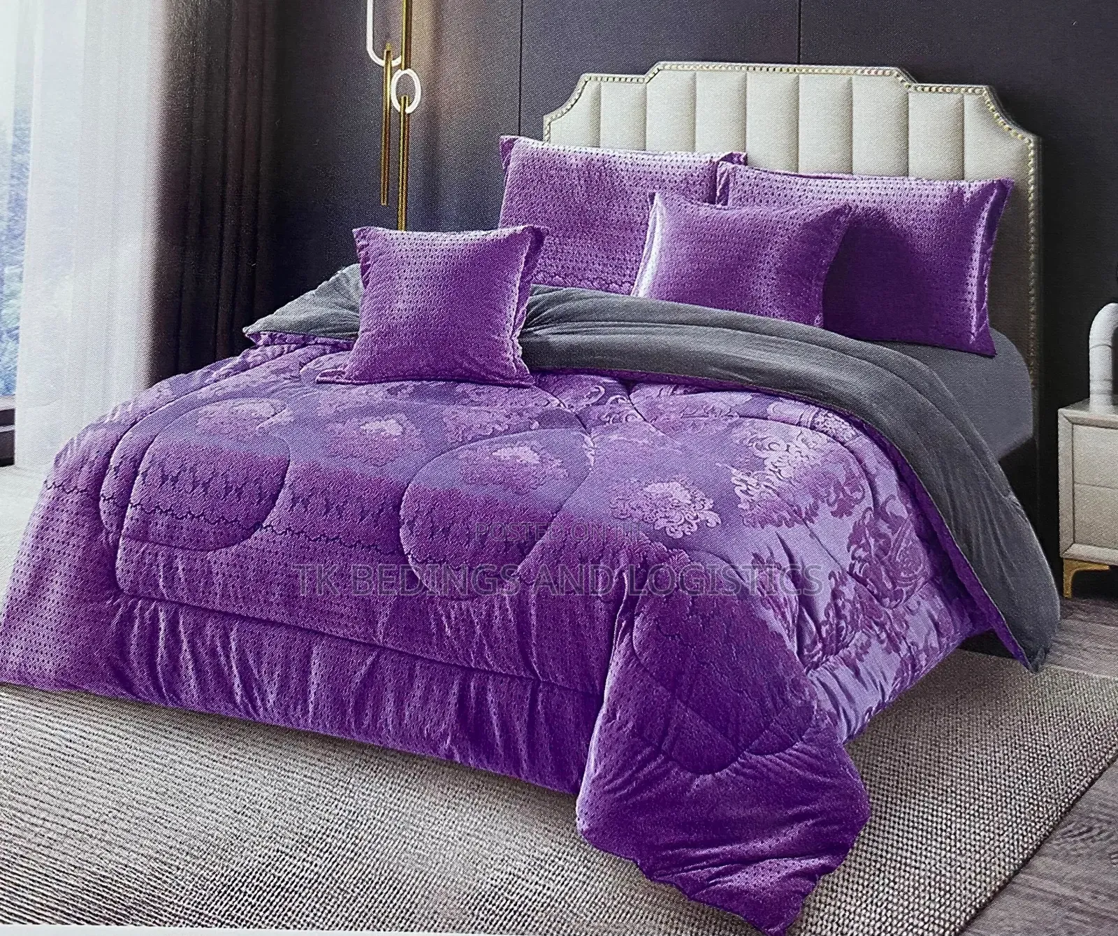 Smooth 6 Piece Bed Cover