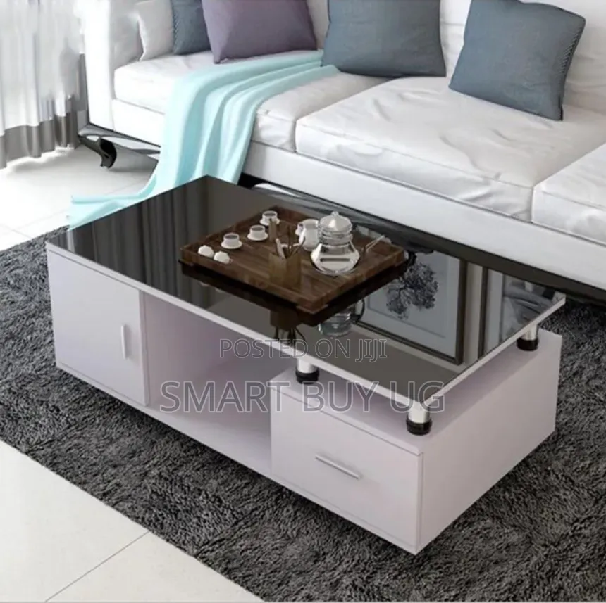 Elegant Glass Center Table | Modern Coffee Table