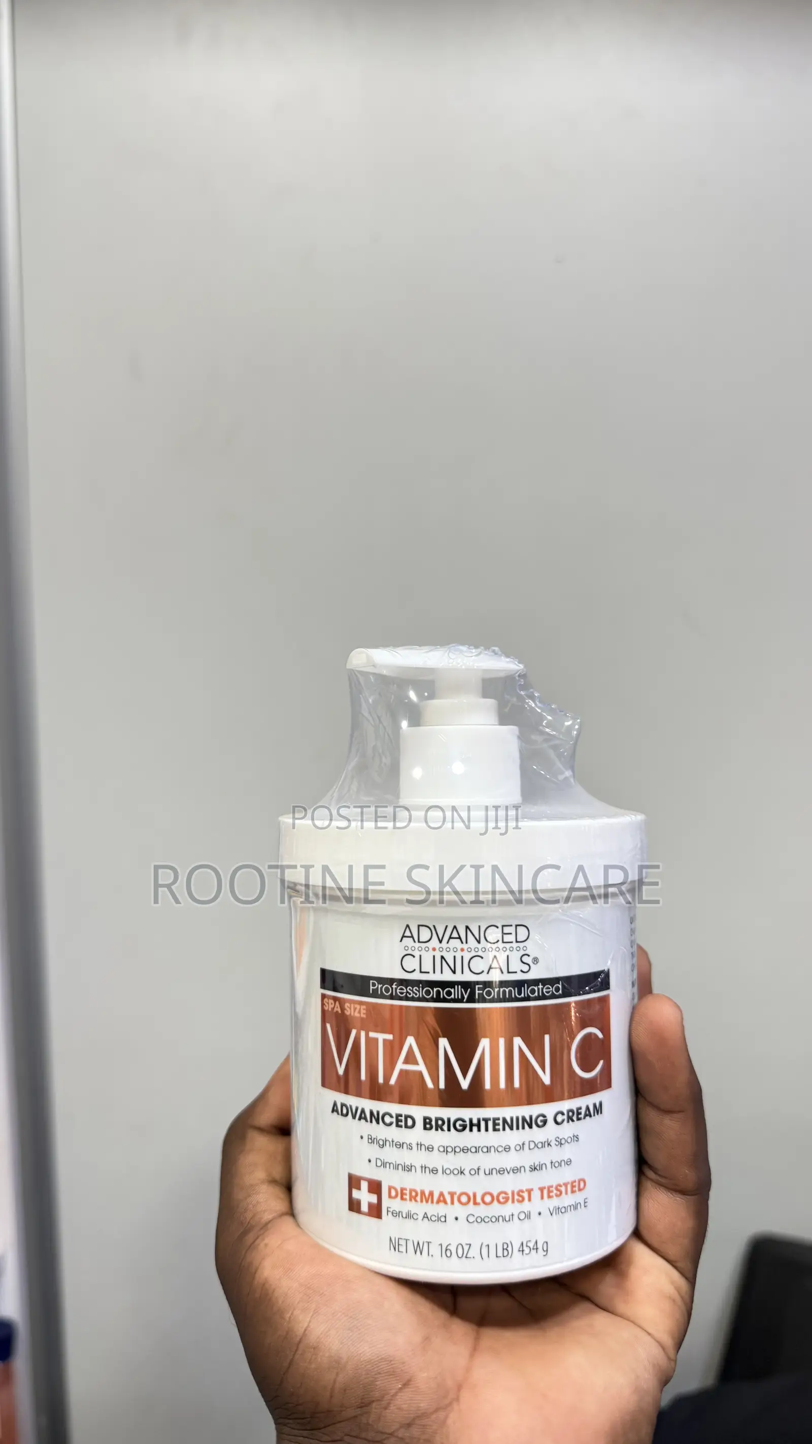 Advanced Clinicals Vitamin C Advanced Brightening Toning Body Cream