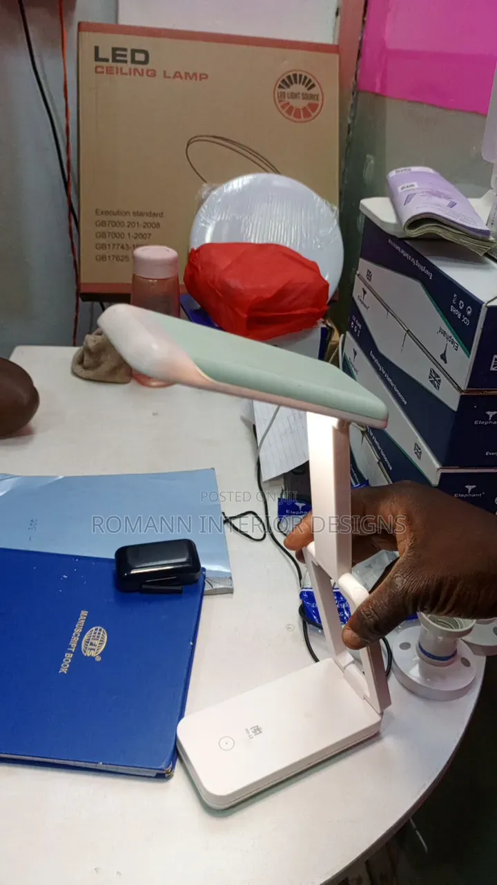 Fingerprint Rechargeable Table Lamp