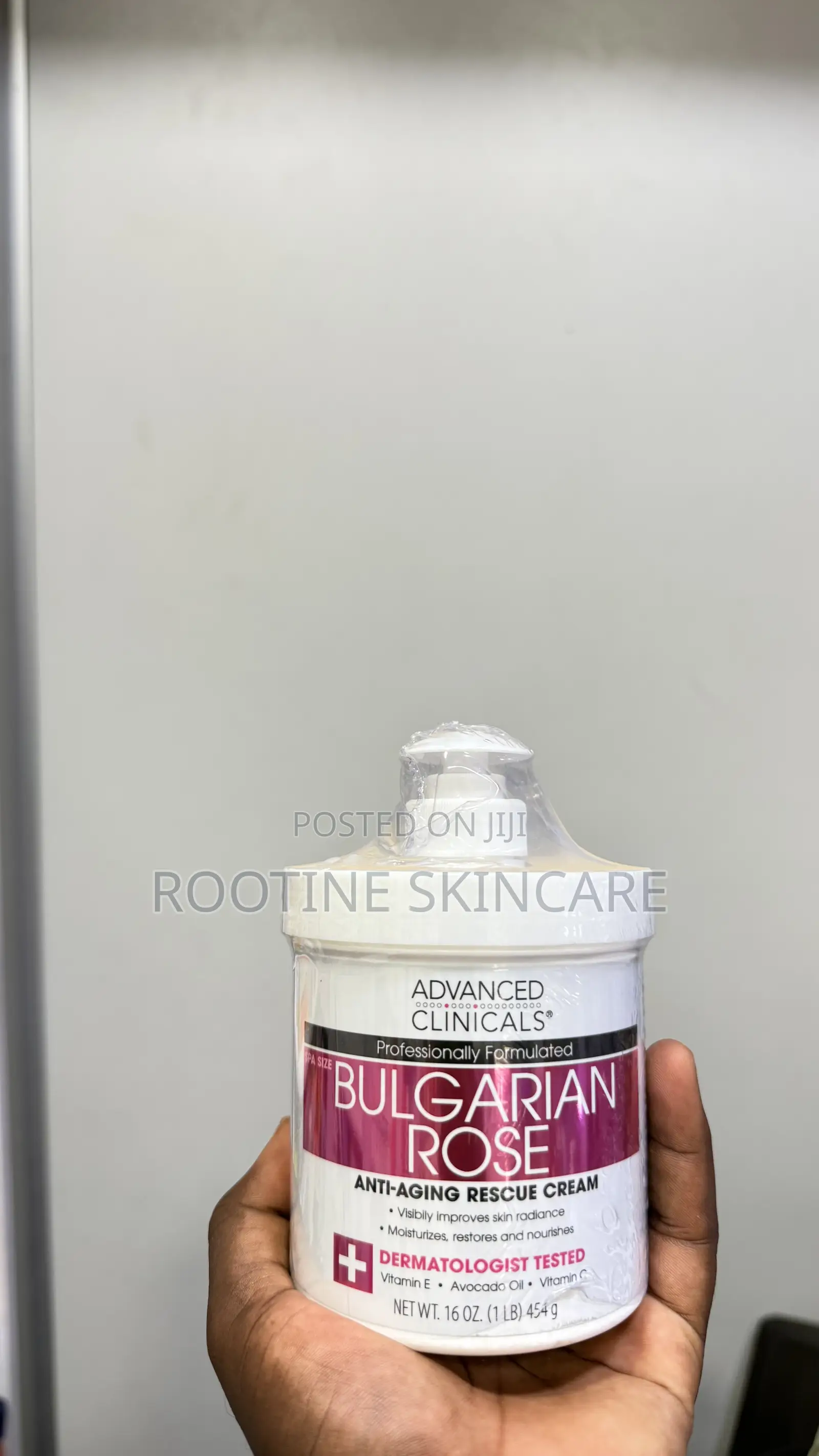 Advanced Clinicals Bulgarian Rose Anti Aging and Firming Rescue Cream