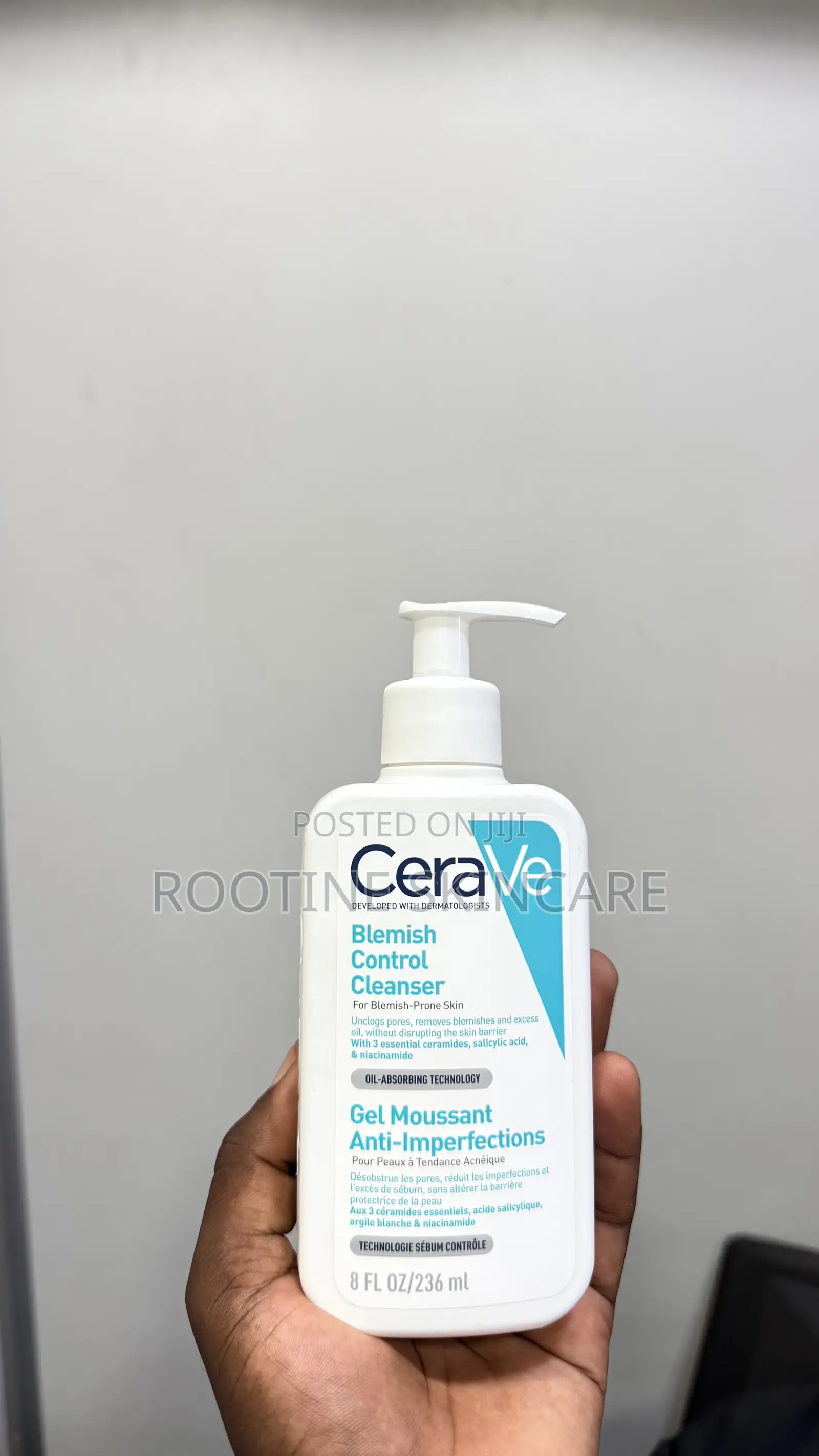 Cerave Blemish Control Cleanser for Pimples and Blemish Prone Skin