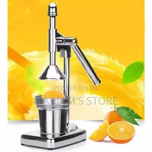Stainless Steel Manual Lever Fruit Press and Citrus Juicer