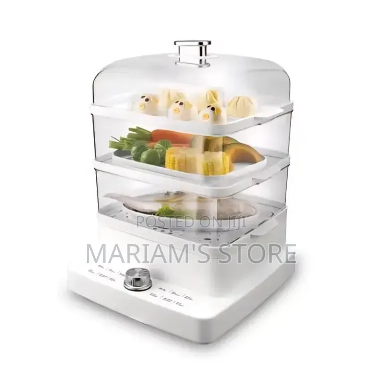 -Tier Electric Food Steamer