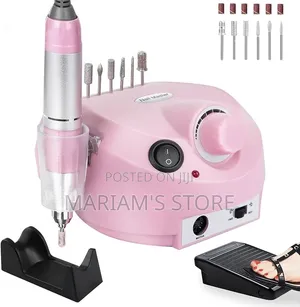 An Electric Nail Drill Machine Set