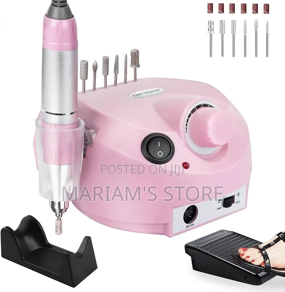 An Electric Nail Drill Machine Set
