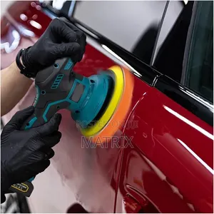 Wireless Car Polisher - Cordless Buffing Machine With 2 Batteries