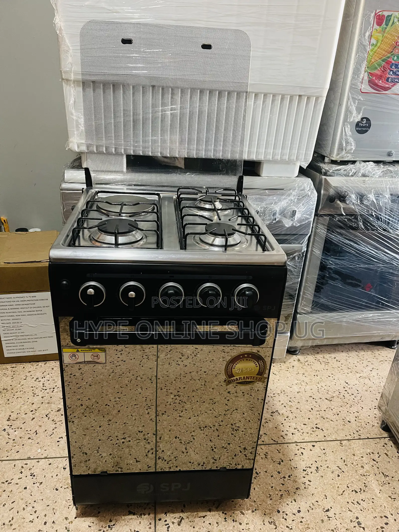 Imported Used 50/50,electric and Gas Standing Cooker