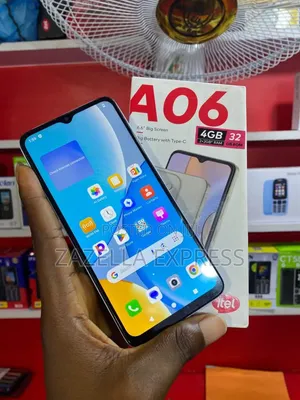 New Itel A06 64 GB Blue
