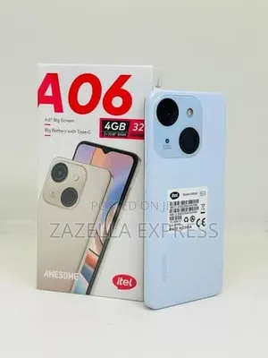 New Itel A06 32 GB Blue