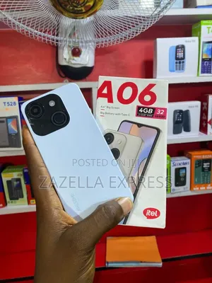 New Itel A06 32 GB Blue