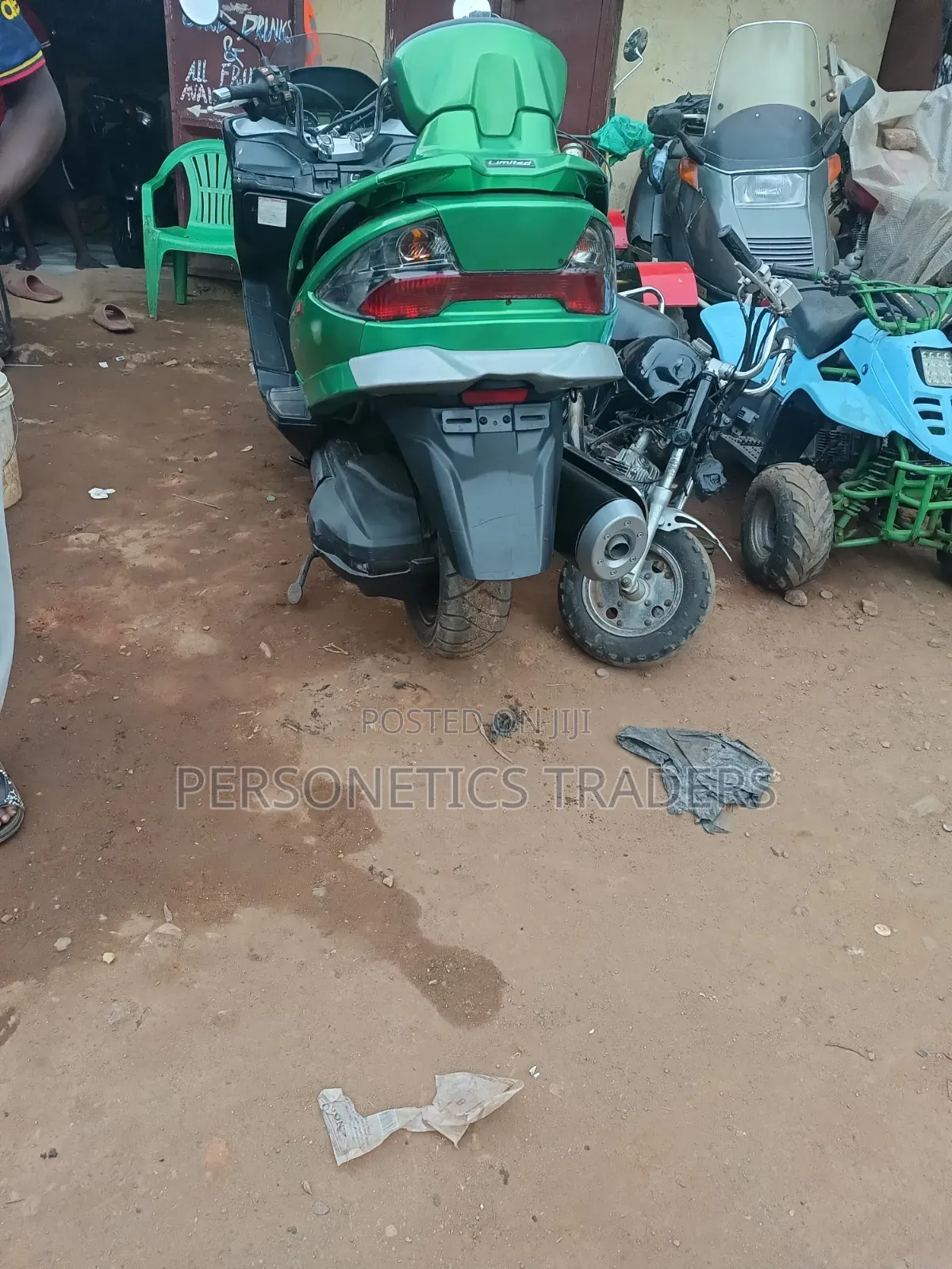 Suzuki Burgman 2016 Green