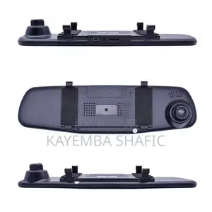 Vehicle Blackbox DVR Dual Lens 1080P Rearview Mirror Dash Camera