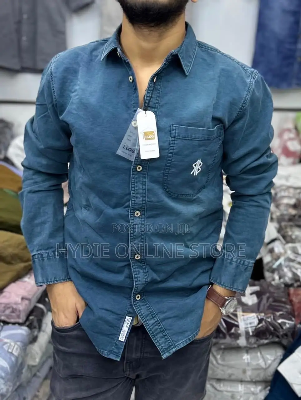 Premium Quality I.LOG Men’s Shirts – Smart, Stylish & Comfortable 