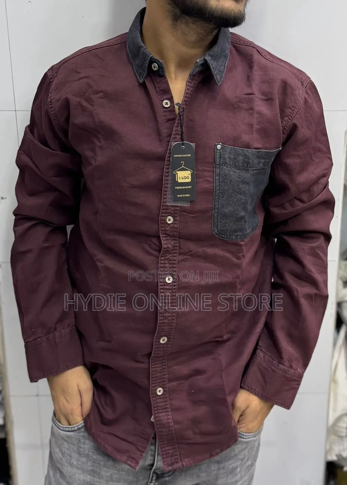 Premium Quality I.LOG Men’s Shirts – Smart, Stylish & Comfortable 