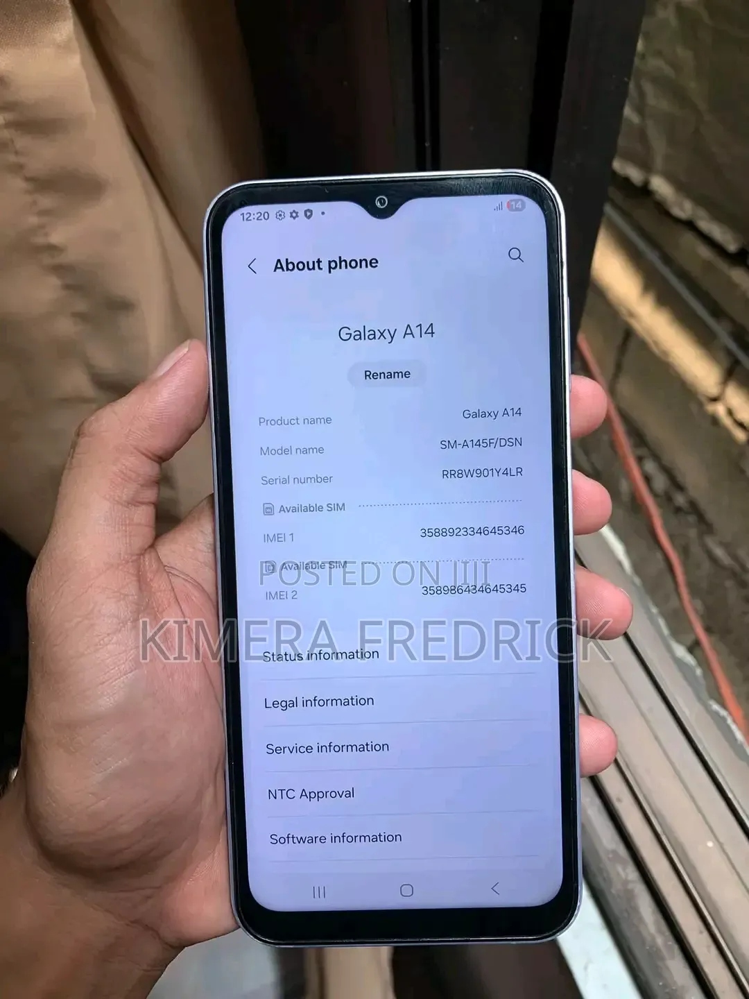 New Samsung Galaxy A14 5G 128 GB Silver