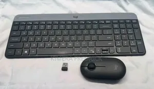 Logitech Wireless Keyboard Combo With a Mouse