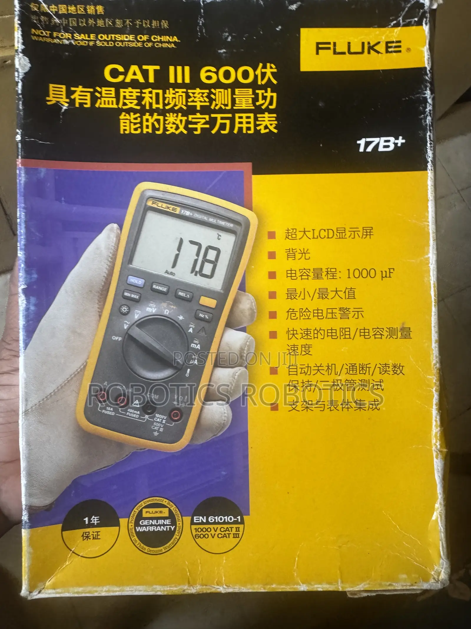 Fluke 17B+ Meter