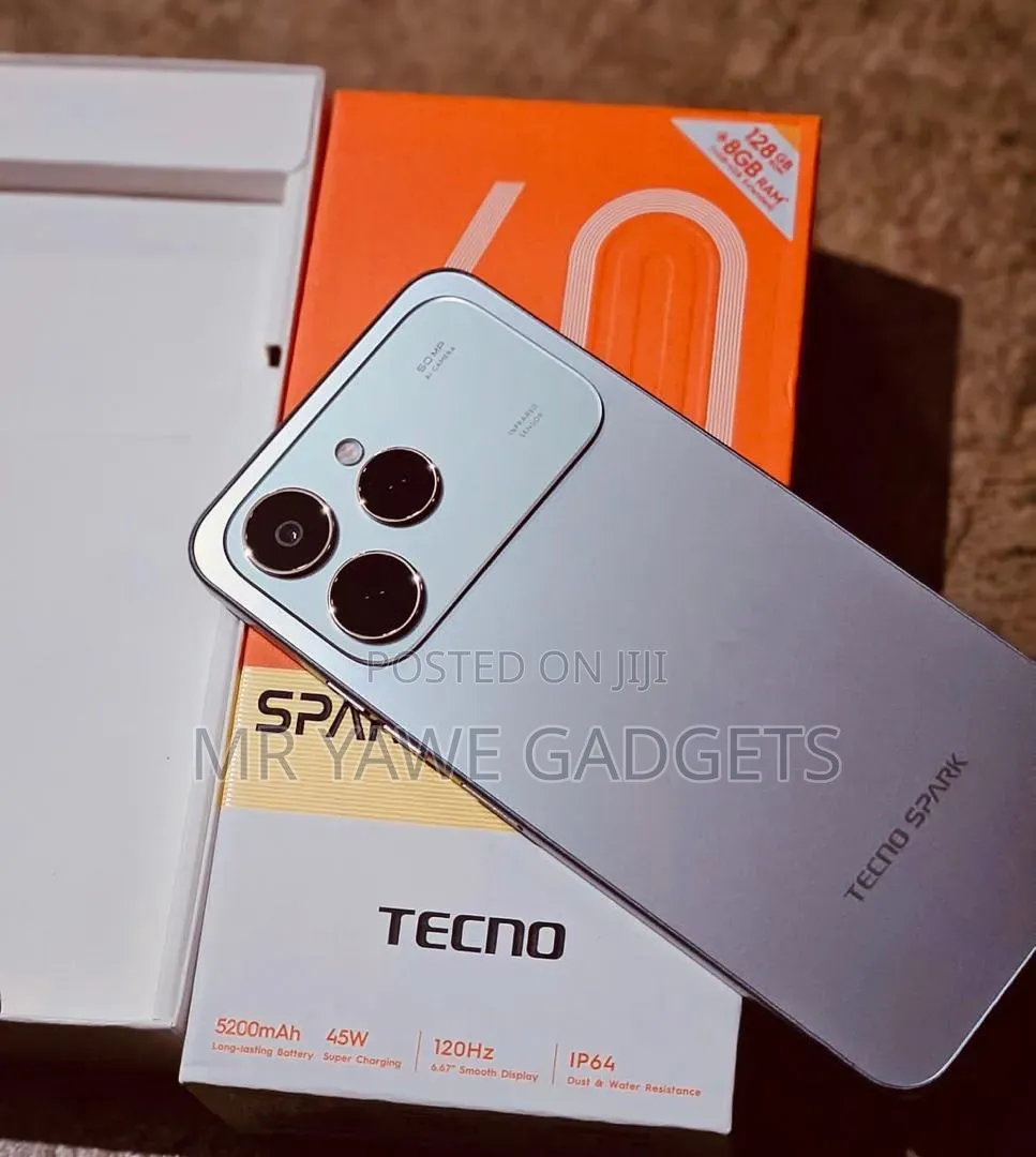 New Tecno Spark 40 128 GB Gray
