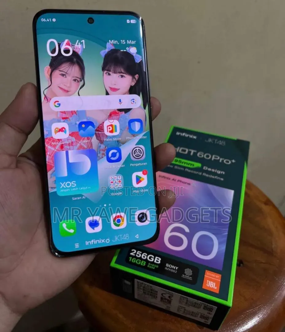 New Infinix Hot 60 Pro+ 256 GB Black