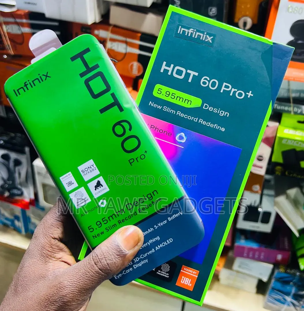 New Infinix Hot 60 Pro+ 256 GB Black