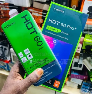 New Infinix Hot 60 Pro+ 256 GB Black
