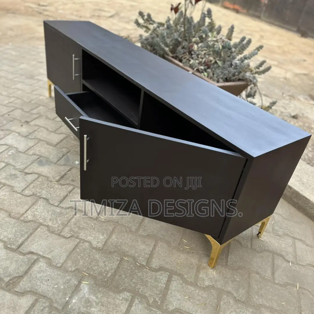 8feet Gray TV Stand