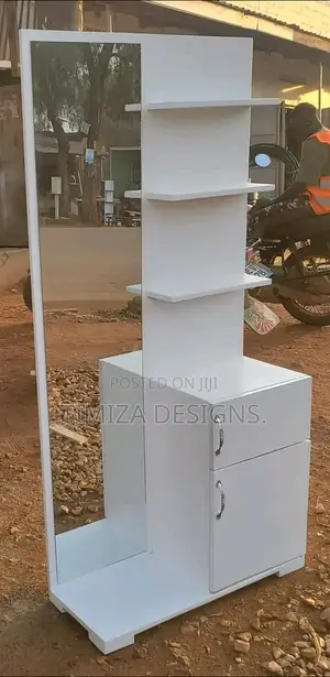 White Dressing Mirror